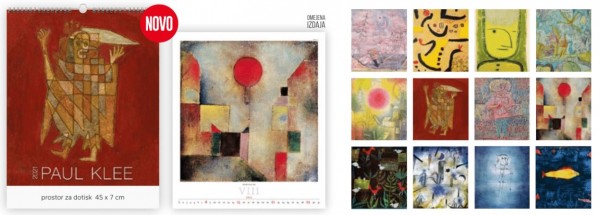 Koledar Paul Klee 2021