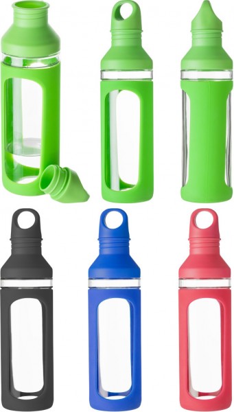 Bidon steklenica 0,59 l v silikonskem ovoju