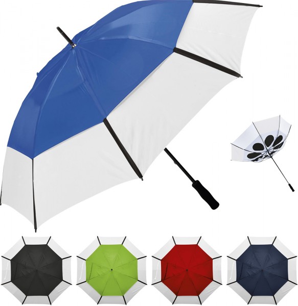 Dežnik 130cm golf stormproof fiberglass