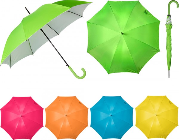 Dežnik 100cm- NEON- Avtomat- stormproof