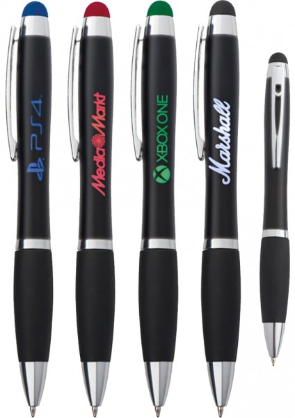 Kemični svinčnik-osvetljena barvna gravura-TouchPen led