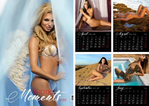 Koledar Erotic moments 2019