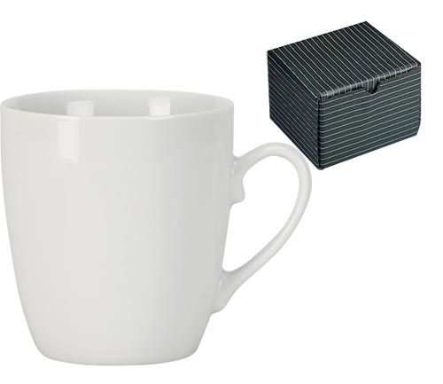 Lonček 3,15dcl porcelan bel oval 