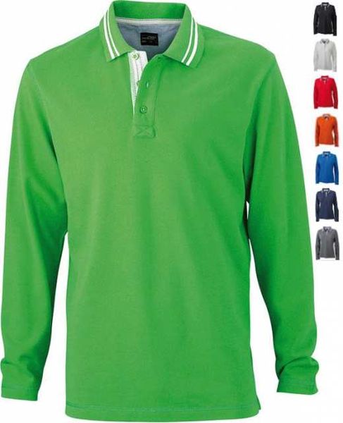 Majica polo dolg rokav