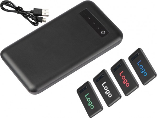 Powerbank 8000mAh-osvetljen logo