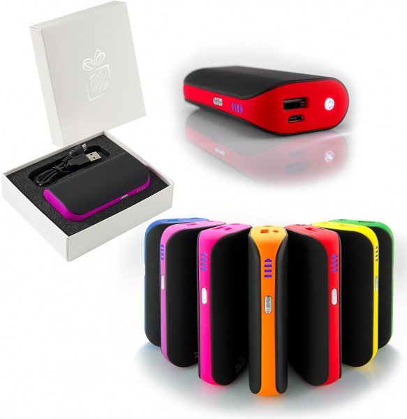 Powerbank prenosni polnilec DUO 2600-5200mAh