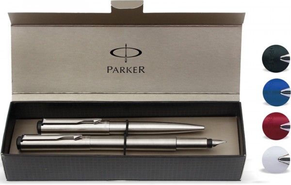 Set parker vector nalivno pero roler kemični svinčnik