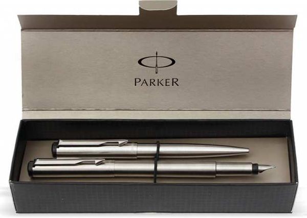 Parker vector jeklo set nalivno pero + kemični