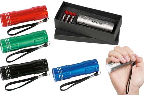 Svetilka 3 led Alu barvan