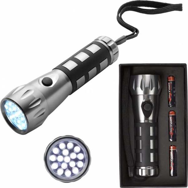 Svetilka 17 led kovinska