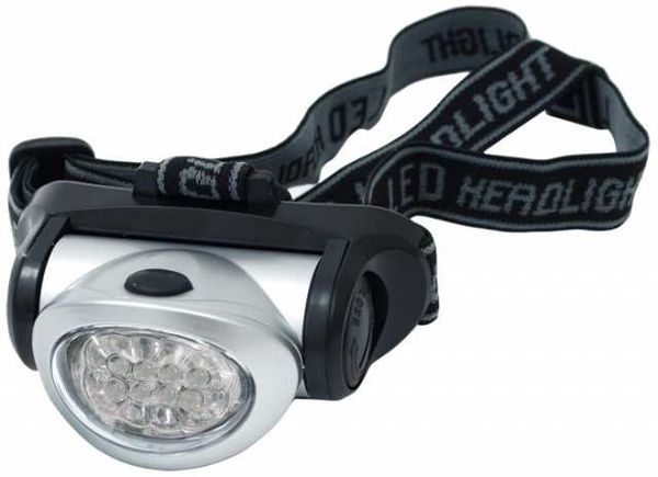 Svetilka naglavna 8 led