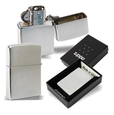 Vžigalnik Zippo na bencin