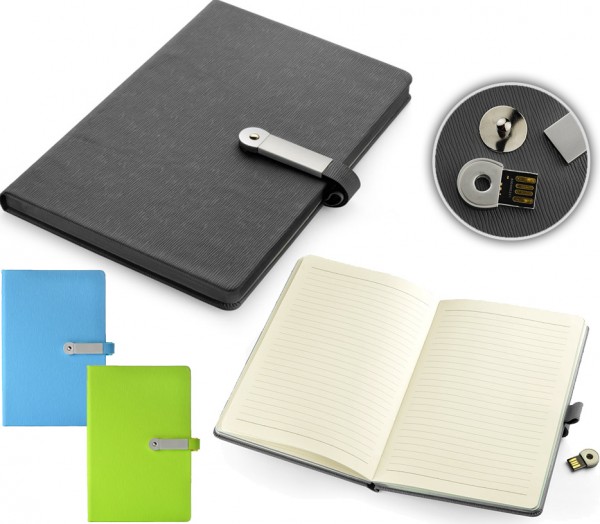Blok-zvezek A5 z USB ključem 8GB